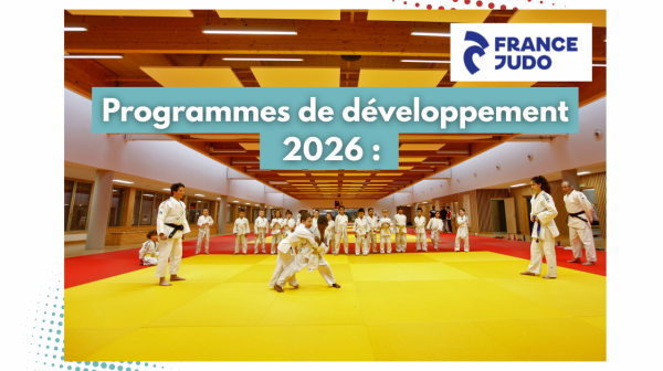 Lancement des programmes de développement du judo - Saison 2026